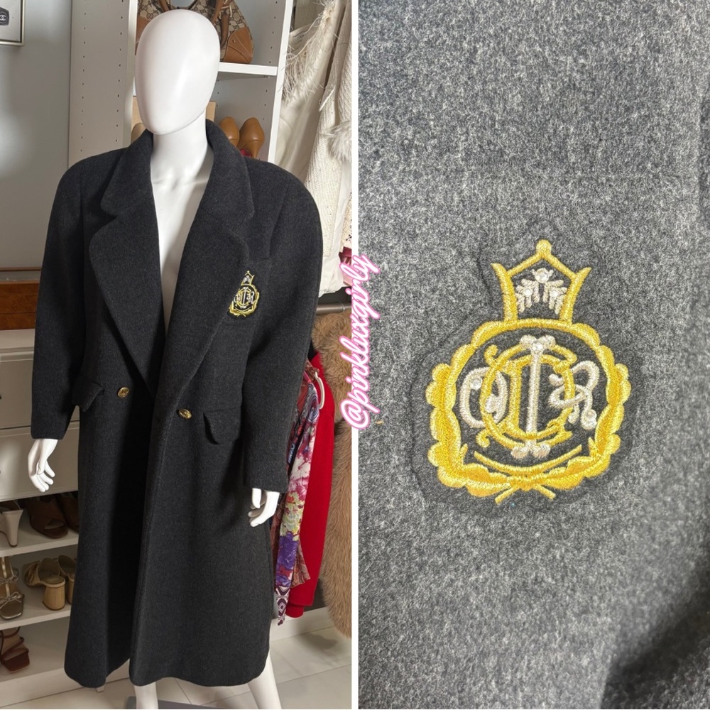 RARE DIOR Christian Dior VINTAGE Wool Winter Coat ✨